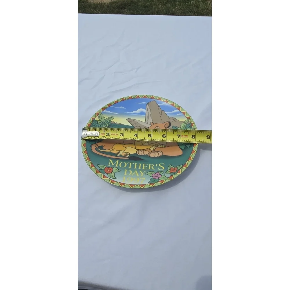 LION KING 1997 DISNEY ~ Mother's Day Collector Plate LIMITED EDITION Grolier